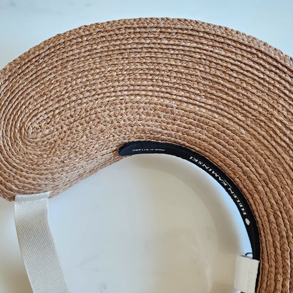 NWT Helen Kaminski Maris Raffia Visor Hat ☀️(#168) - Picture 8 of 13